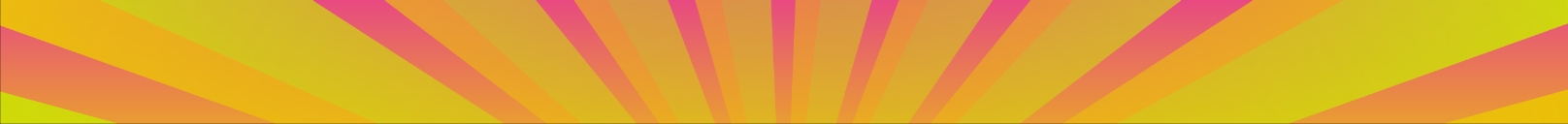 Coloured sunburst banner